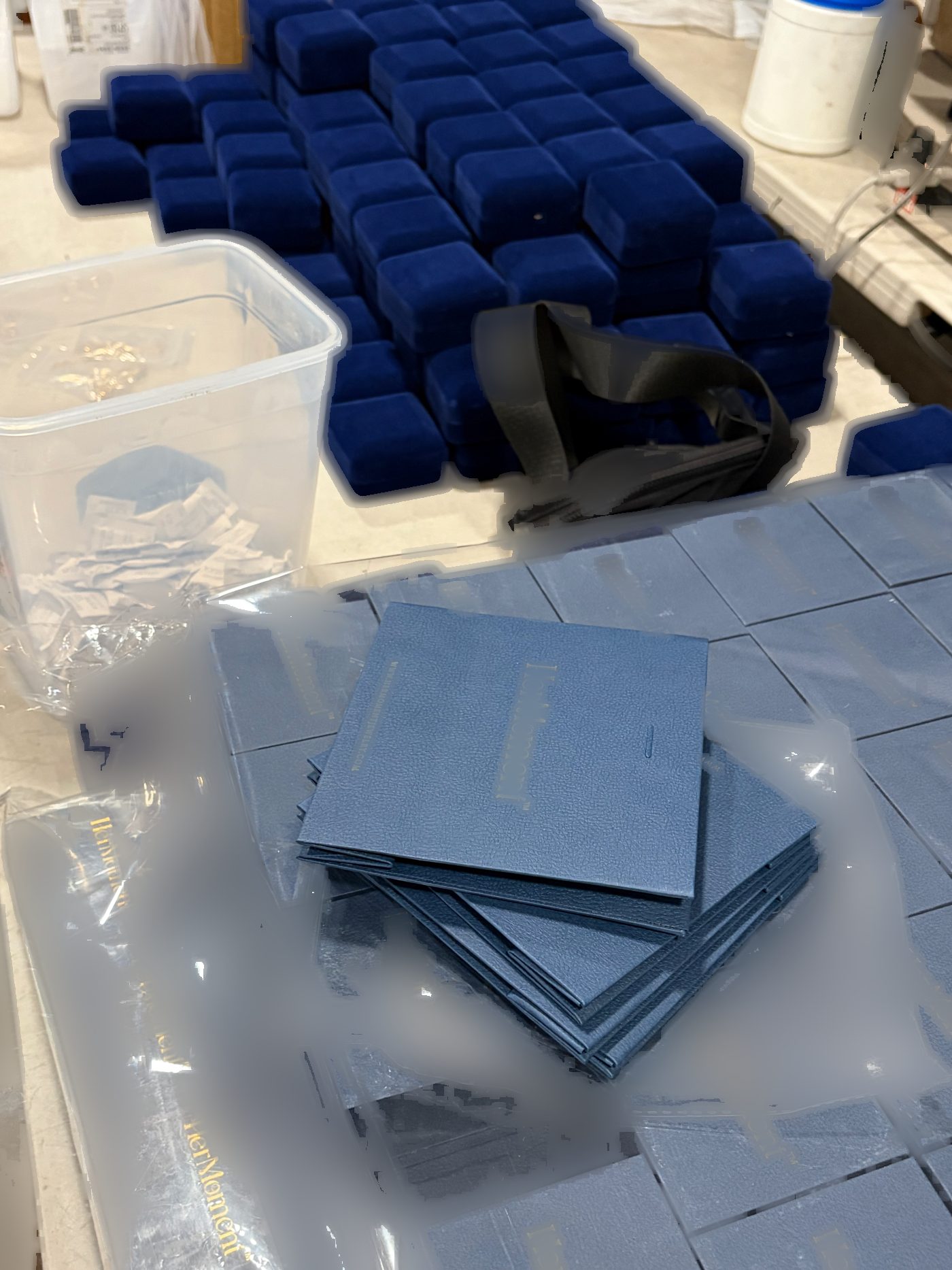 Kitting and branded gift box assembly at FlexPrep