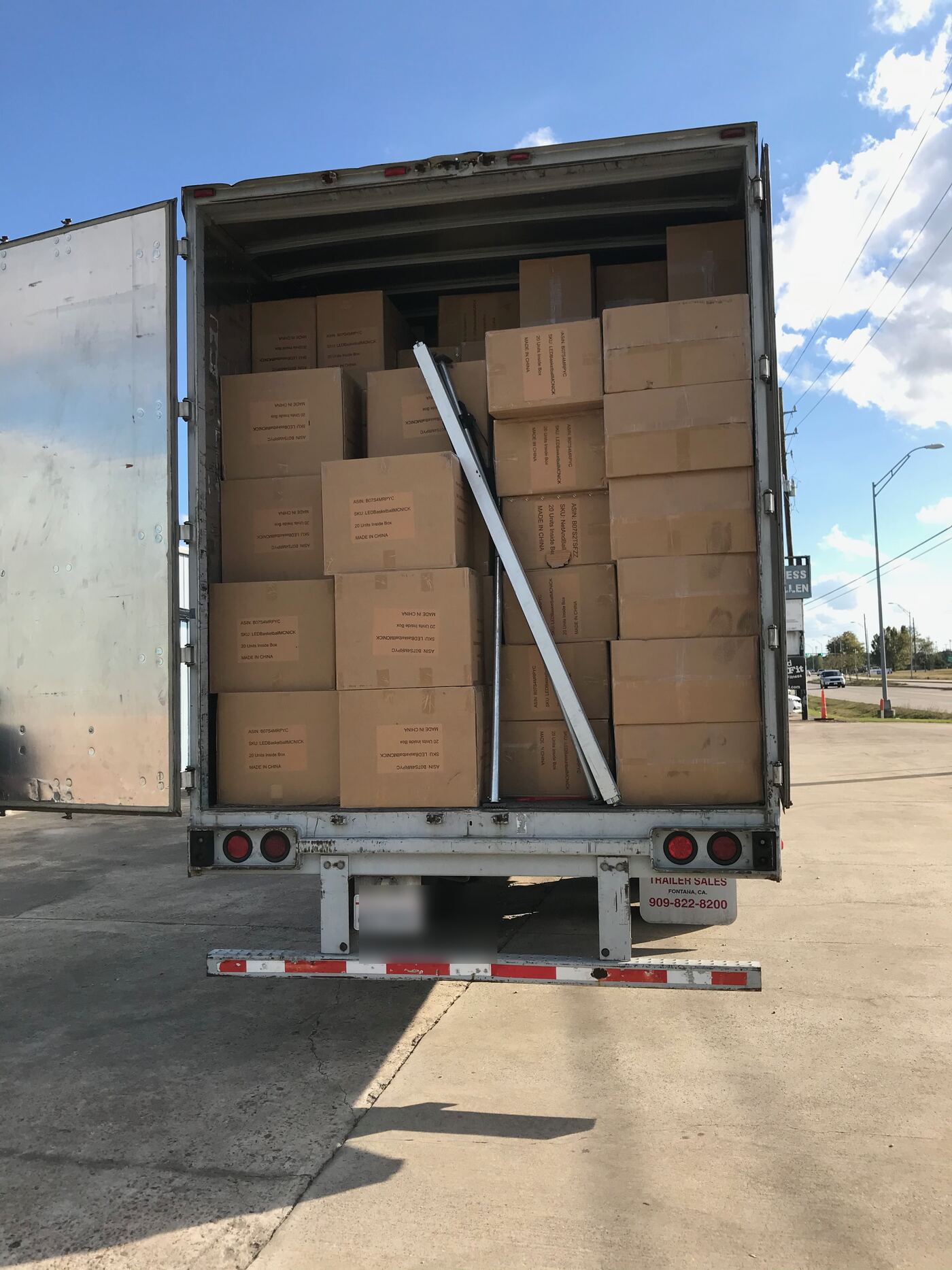 Private-label inventory handled and re-worked at FlexPrep's Houston warehouse