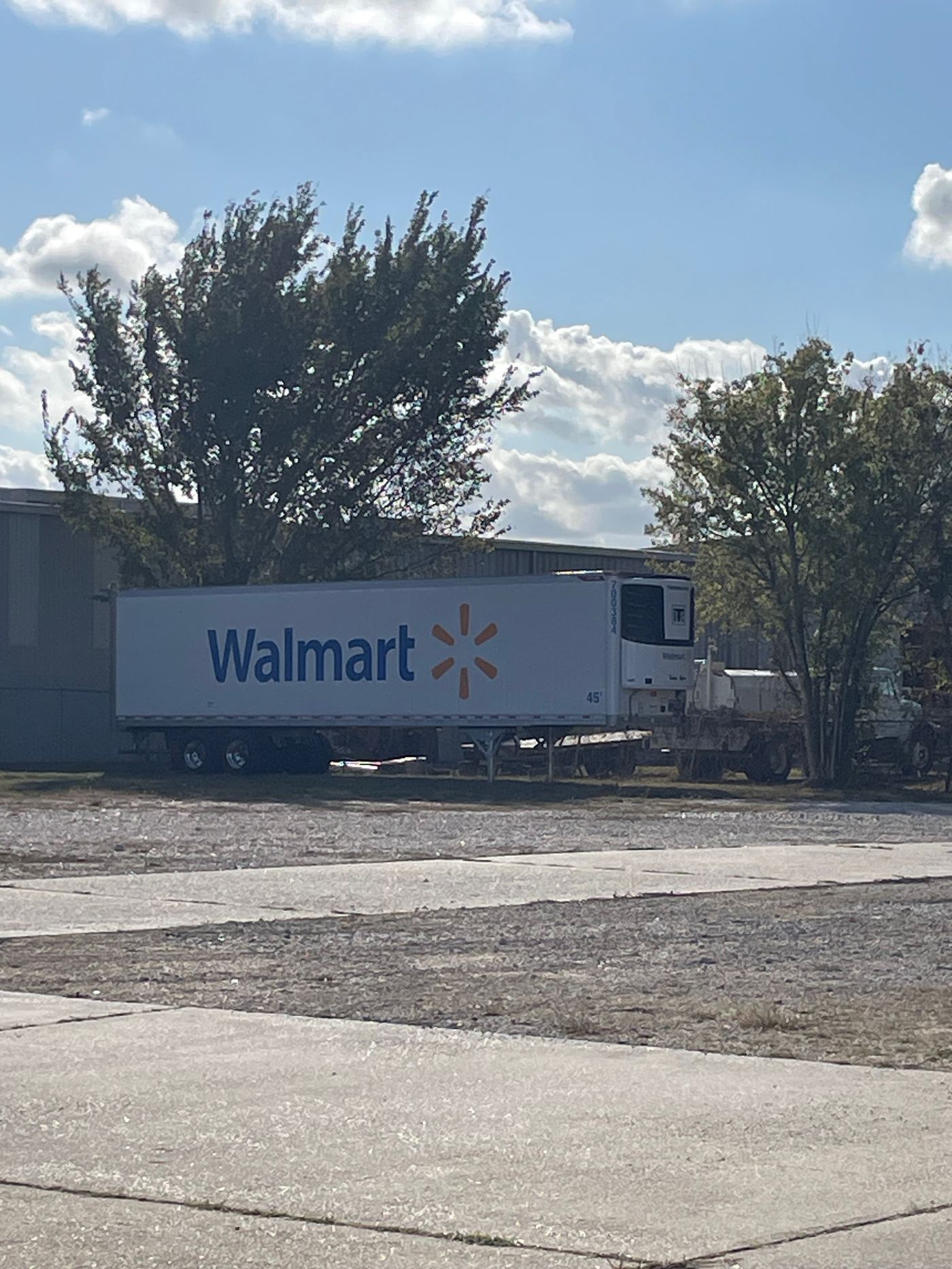 53-foot trailer parked in FlexPrep secure yard